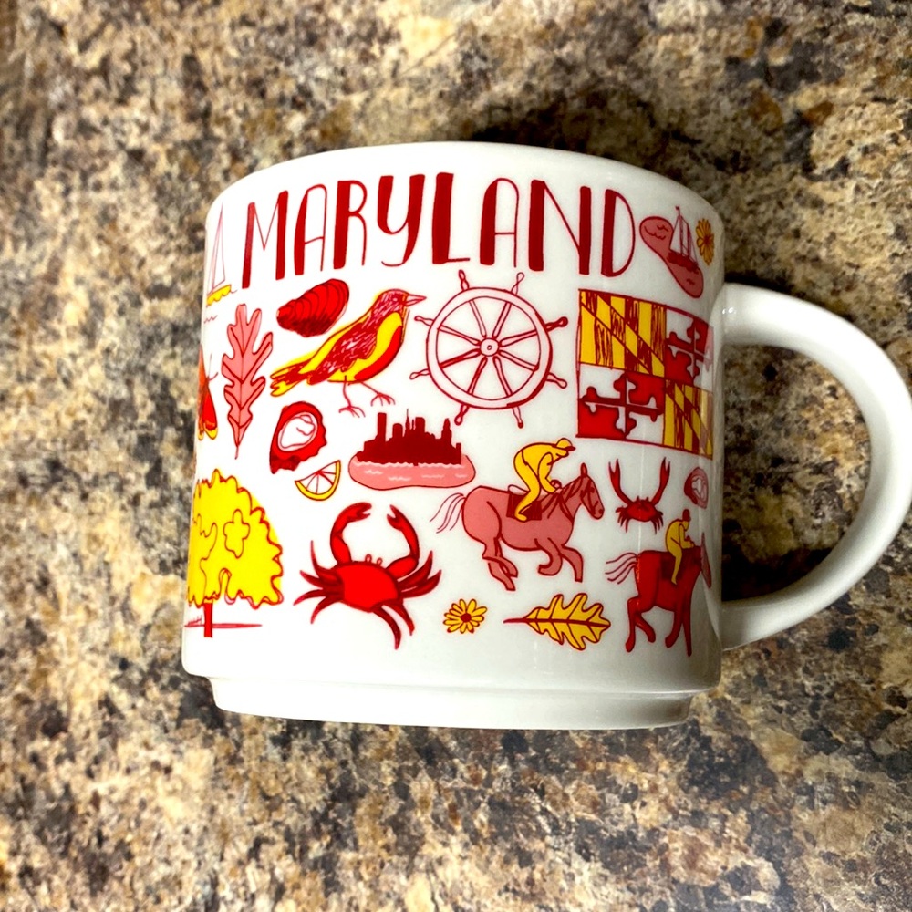 Starbucks MARYLAND coffee cup
